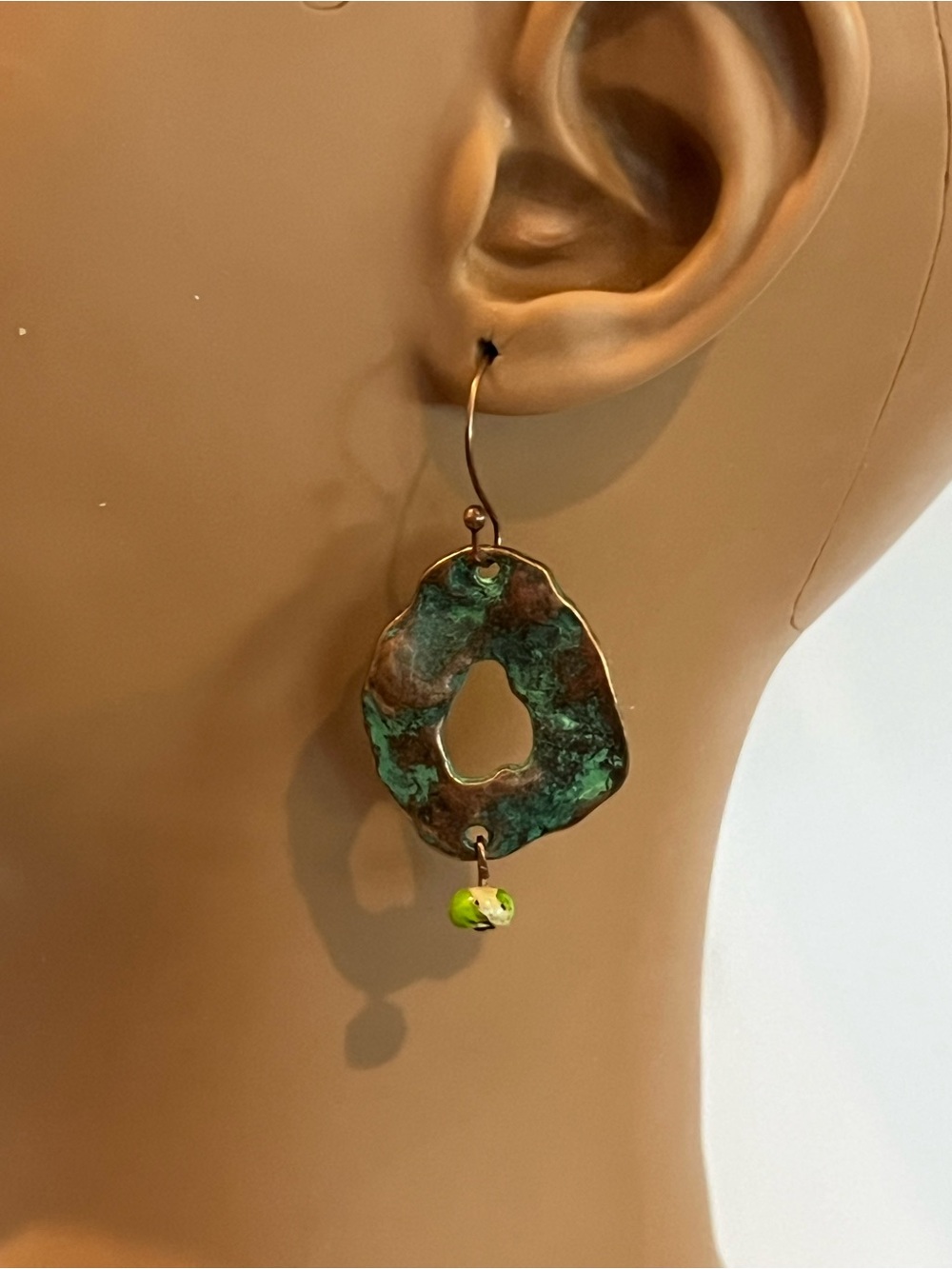 Patina & Jade Earrings